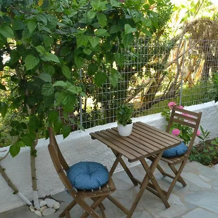 Hibiscus House In Traditional Settlement Of Parikia * Parikia (Paros)